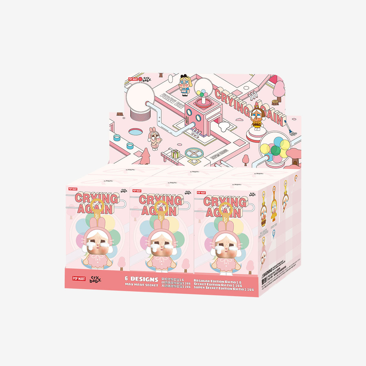 CRYBABY Crying Again Series-Vinyl Face Plush