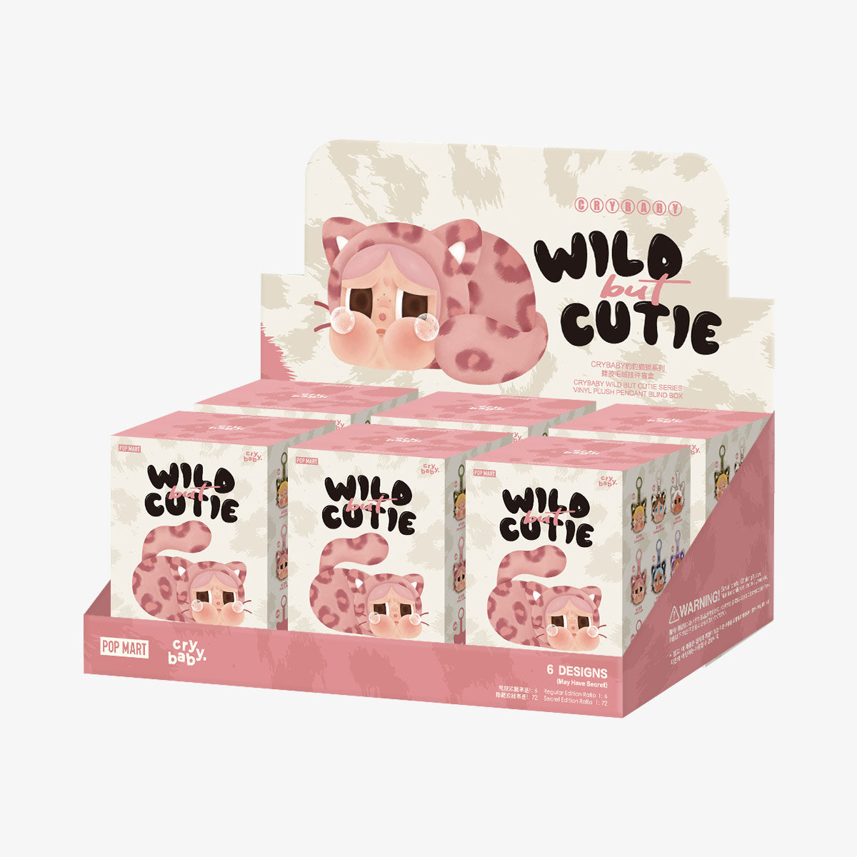 CRYBABY x Wild but Cutie Series - Vinyl Plush Pendant Blind
